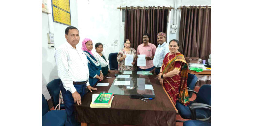 बीआर अंबेडकर बिहार विश्वविद्यालय भूगोल विभाग और भारती शिक्षक प्रशिक्षण महाविद्यालय के बीच एमओयू पर हस्ताक्षर